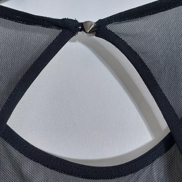 GUESS Women’s Polka Dot Retro Vintage Cocktail Swing Dress Size: Small - Picture 5 of 11